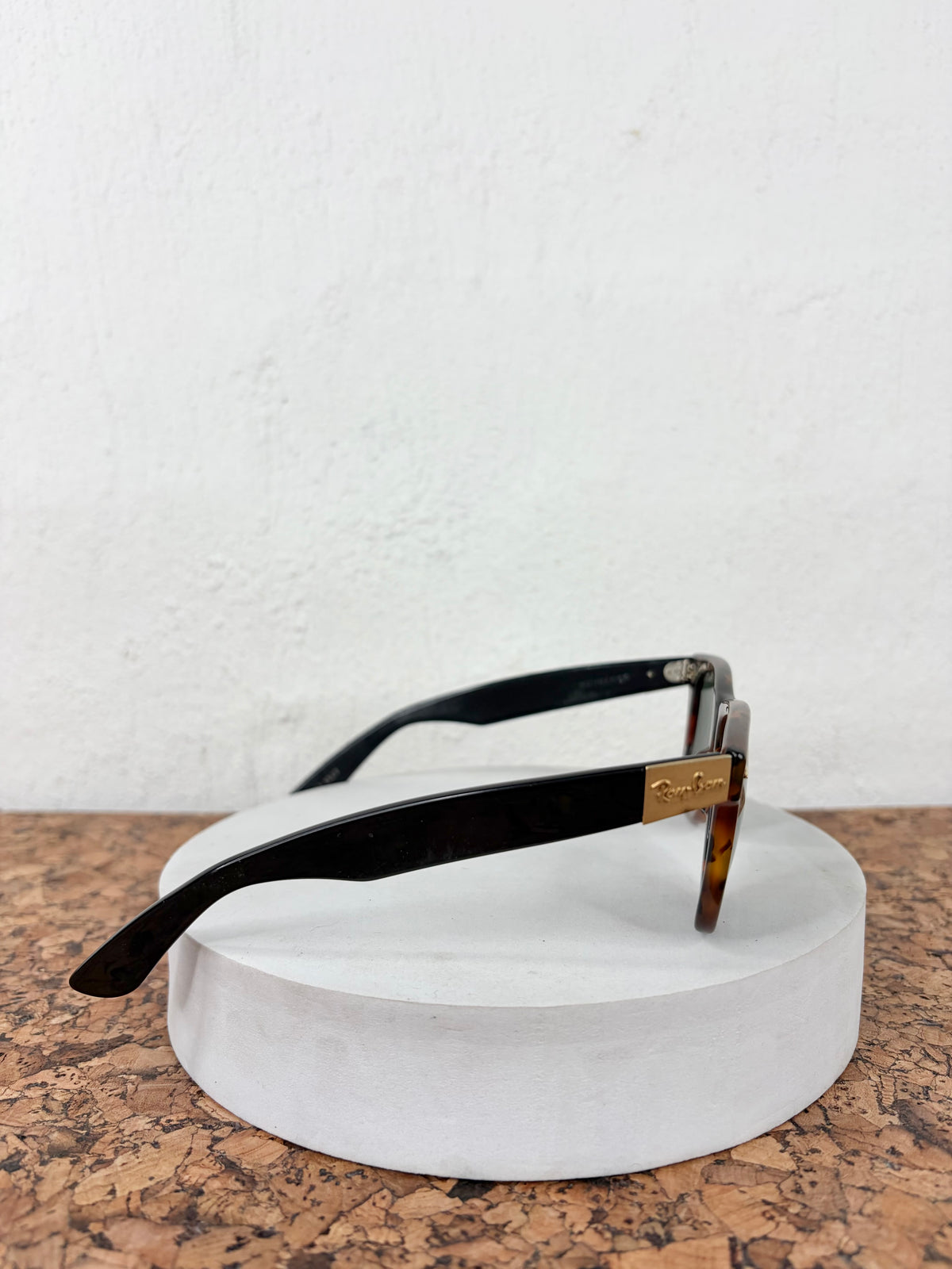 Vintage Bausch & Lomb Ray-Ban Tortoiseshell Wayfarer Sunglasses