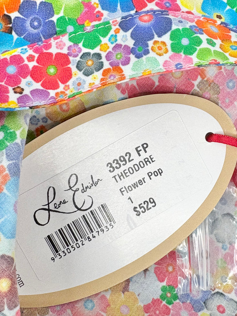 Leona Edmiston Multicolour Flower Pop 'Theodore' Dress - AU10