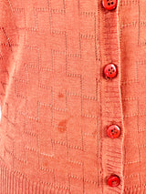Gorman Saffron SIlk & Cotton Cardigan - AU8