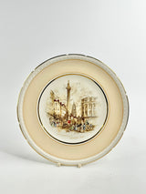 Vintage Swinnertons 'The Monument' Cream & White Plate