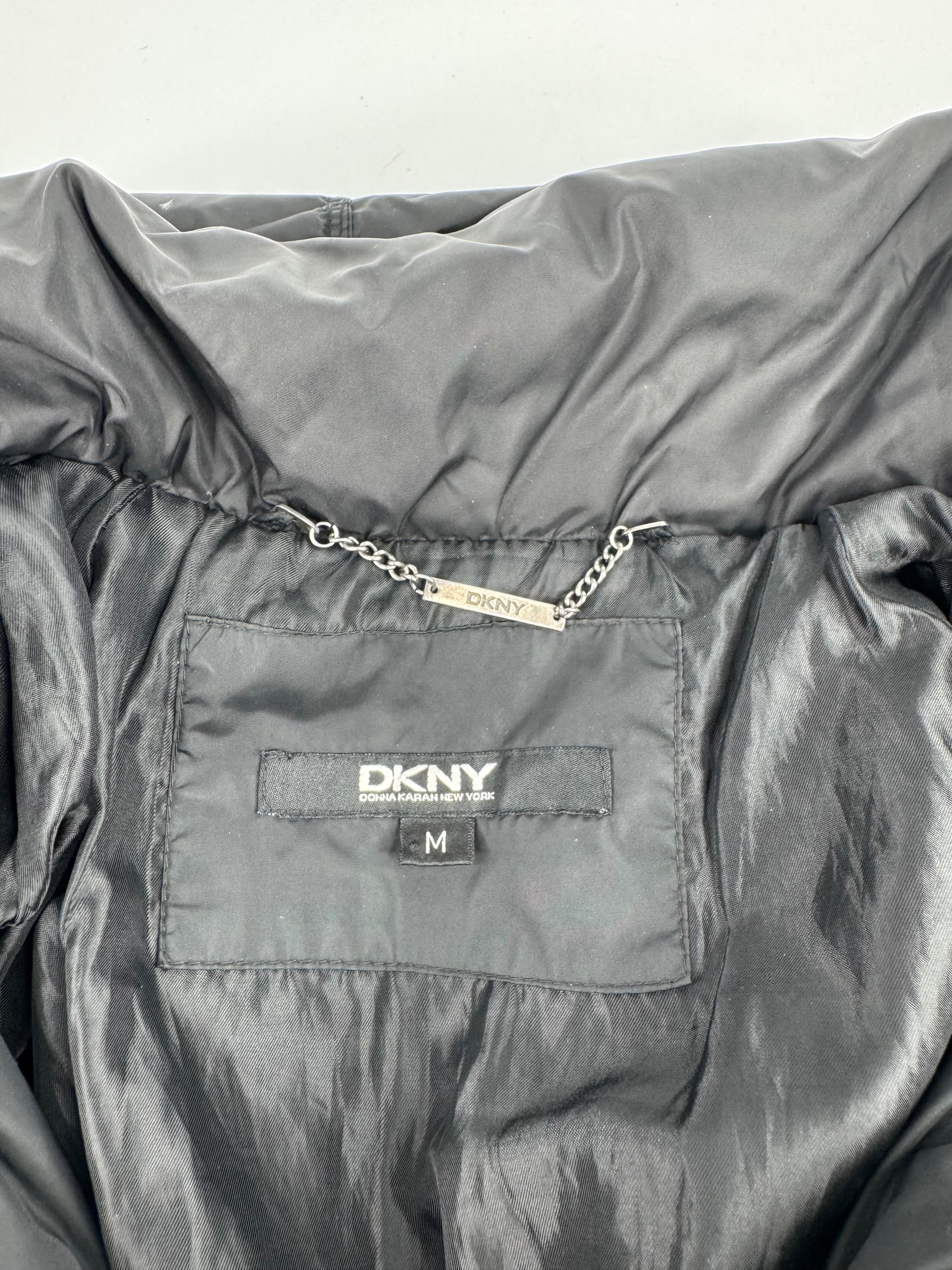 DKNY Black Puffer Jacket - AU10/12