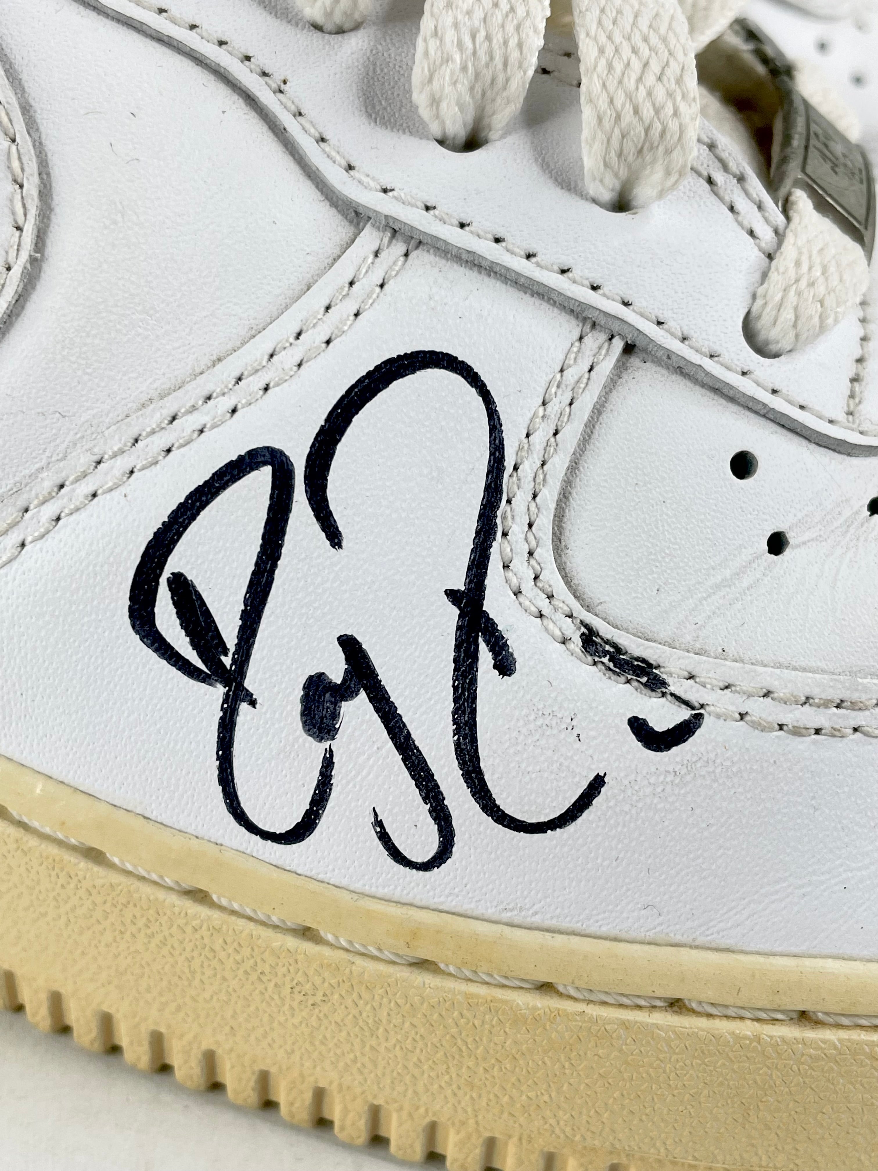 Roger Federer Signed Nike Air Force 1 Sneakers