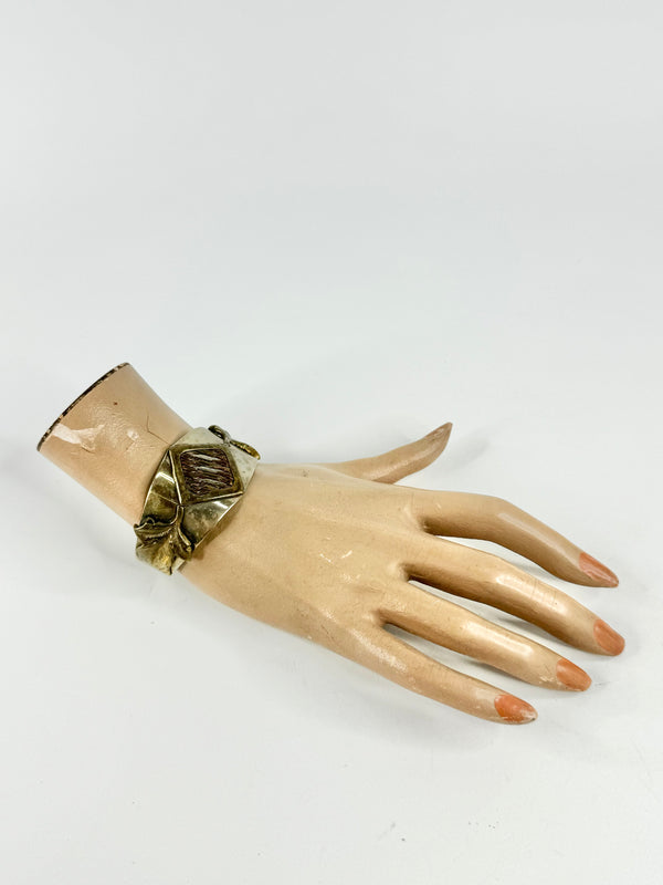 Leaf Patterned Cuff