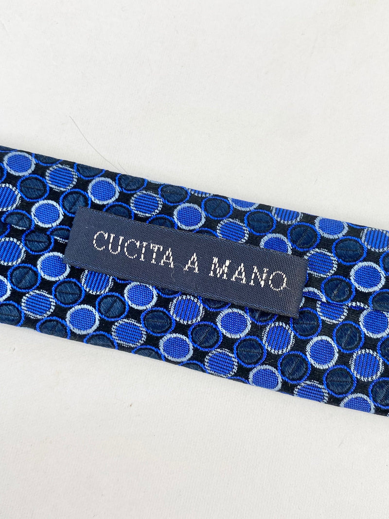 Marco Laurenti Blue Silk Tie