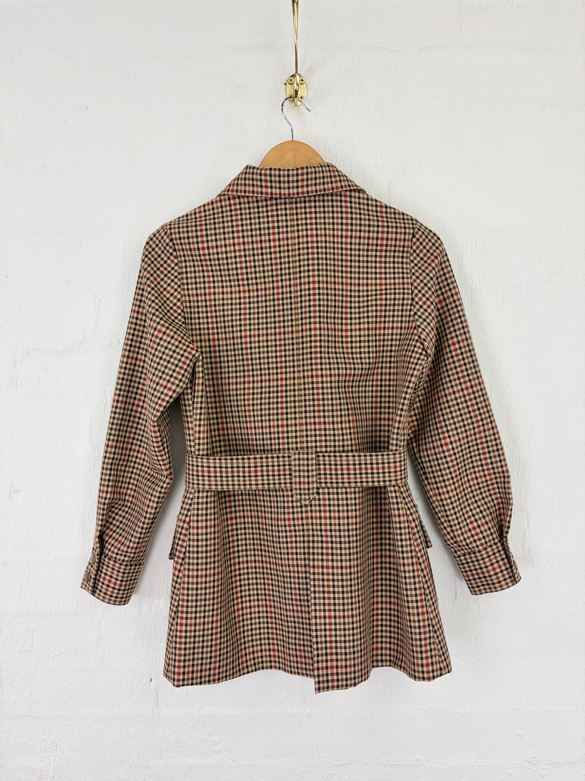 Edit for Lulu Cream Patterned Safari Jacket - AU10