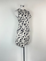 C/Meo Collective 'Only With You' White & Black Ivy Floral Dress - AU6