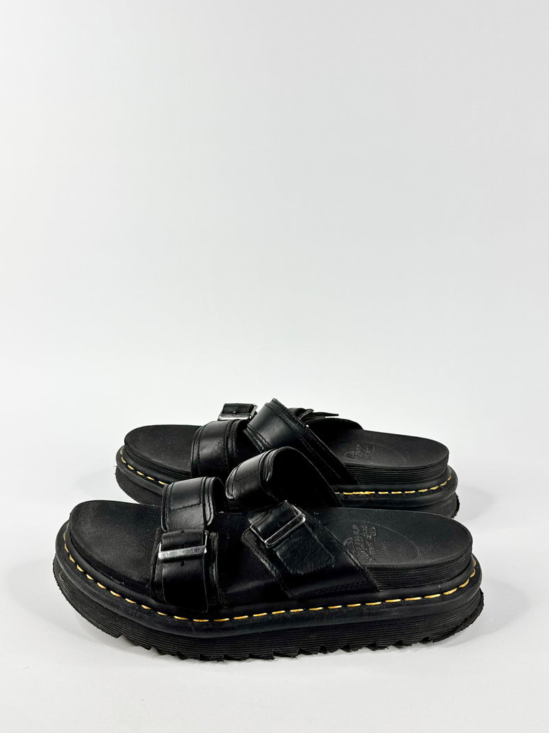 Dr Martens 'Myles' Black Sandals - EU41