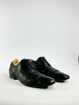 Bally Black Grained Brogues - EU44