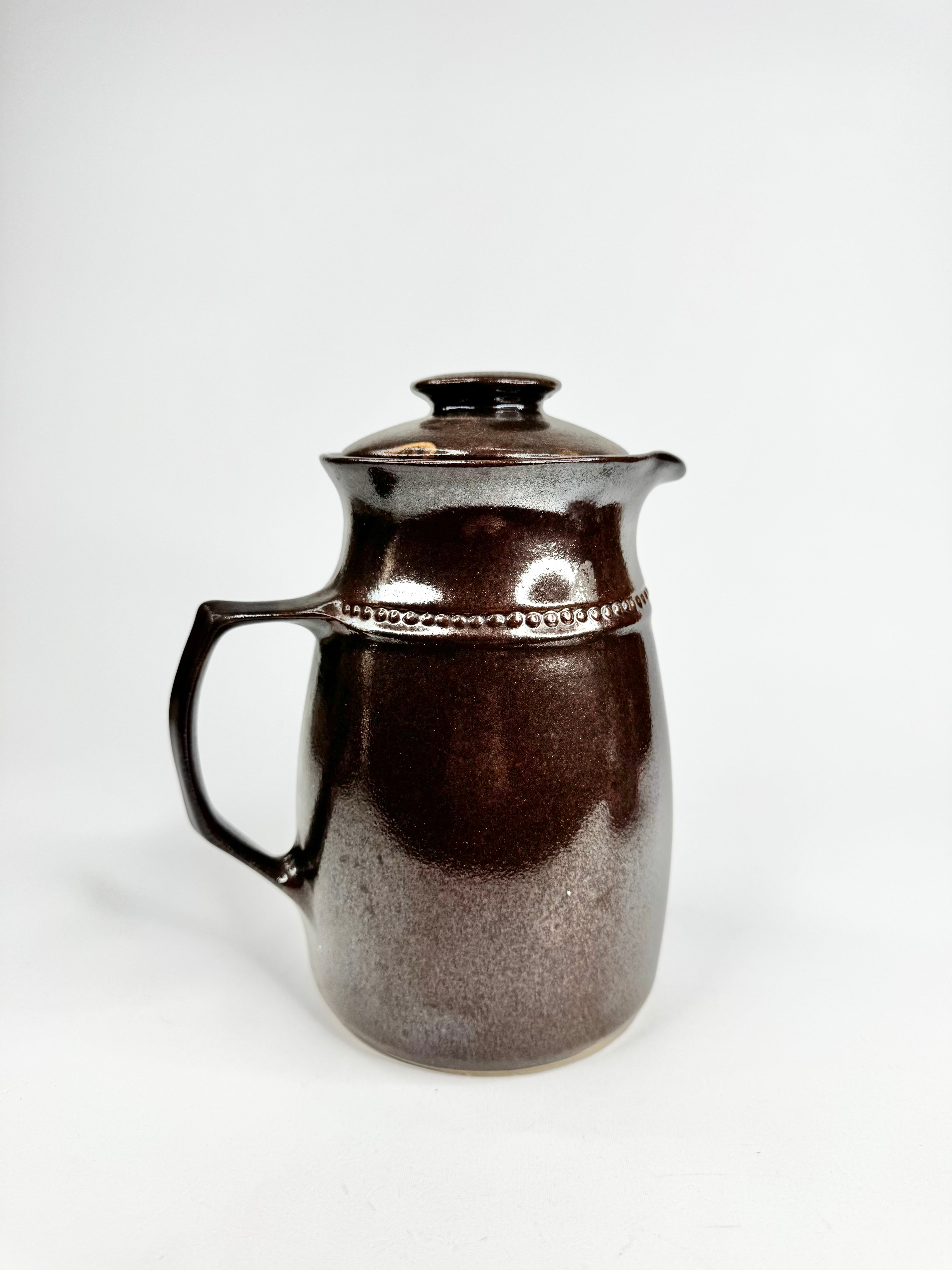 Vintage Bendigo Pottery Teapot, Sugar Bowl & Milk Jug