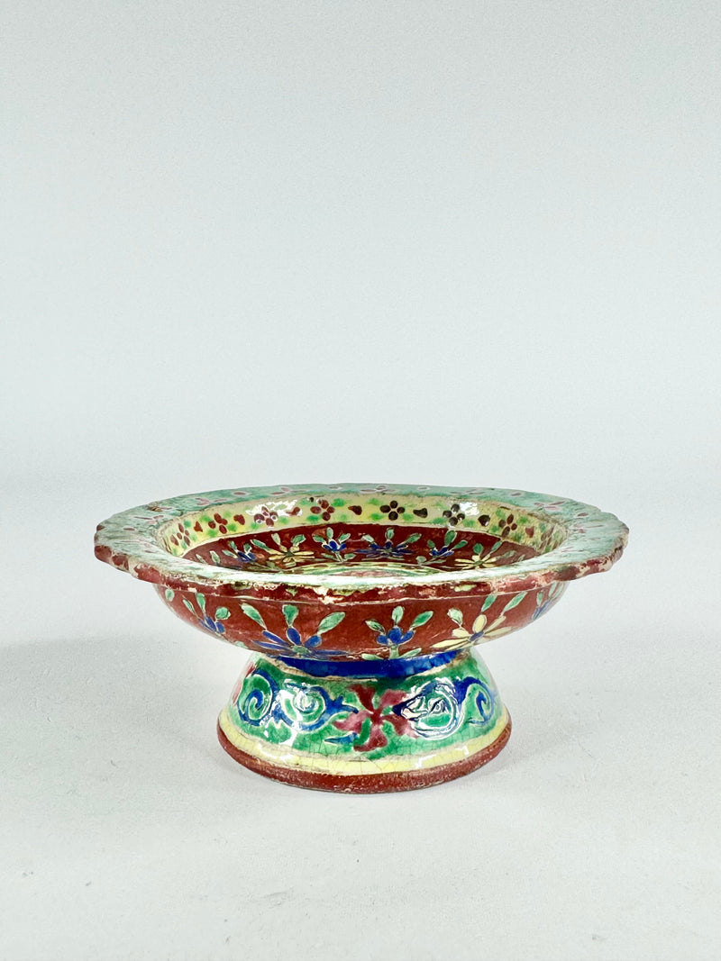Antique Benjarong Porcelain Bowl