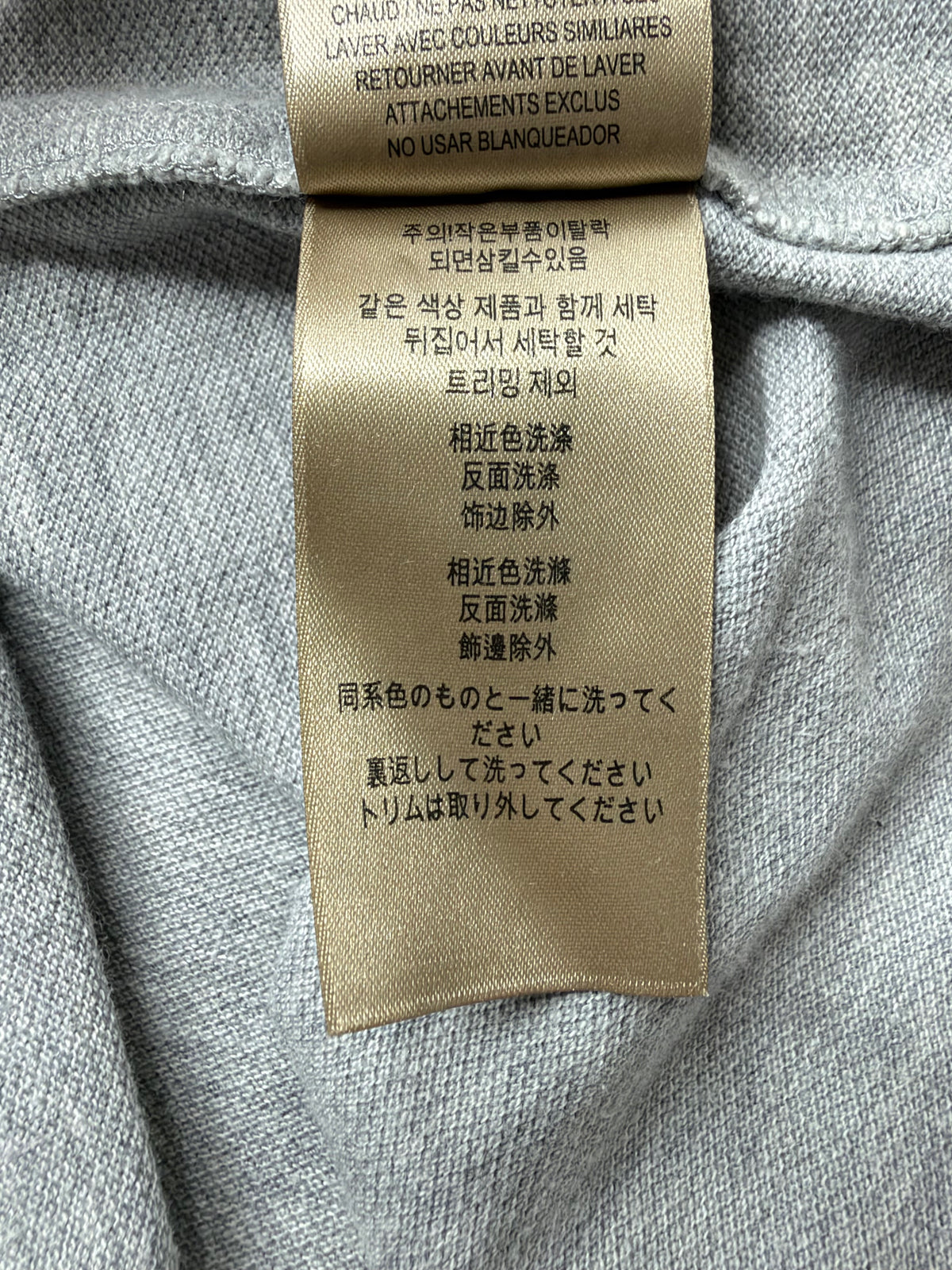 Burberry Brit Grey Short Sleeve Polo - S