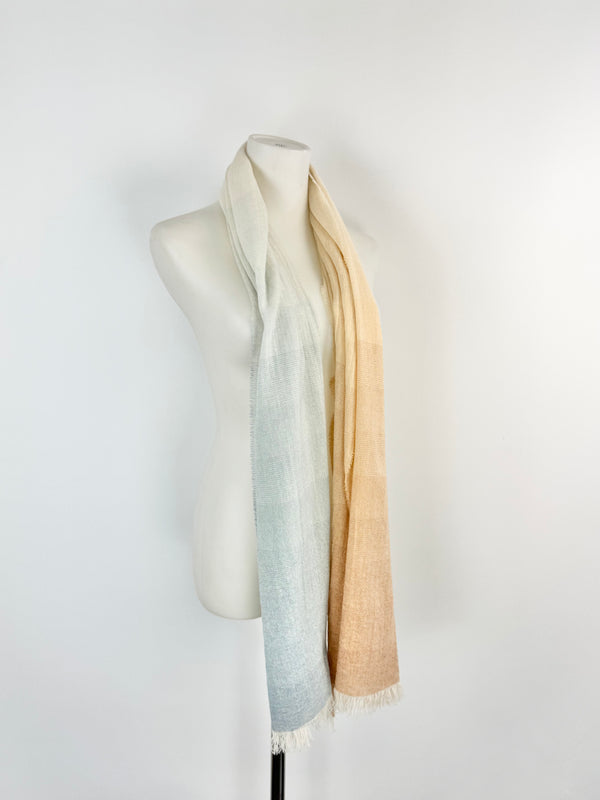 Glen Isla Light Woven Cashmere Scarf MN