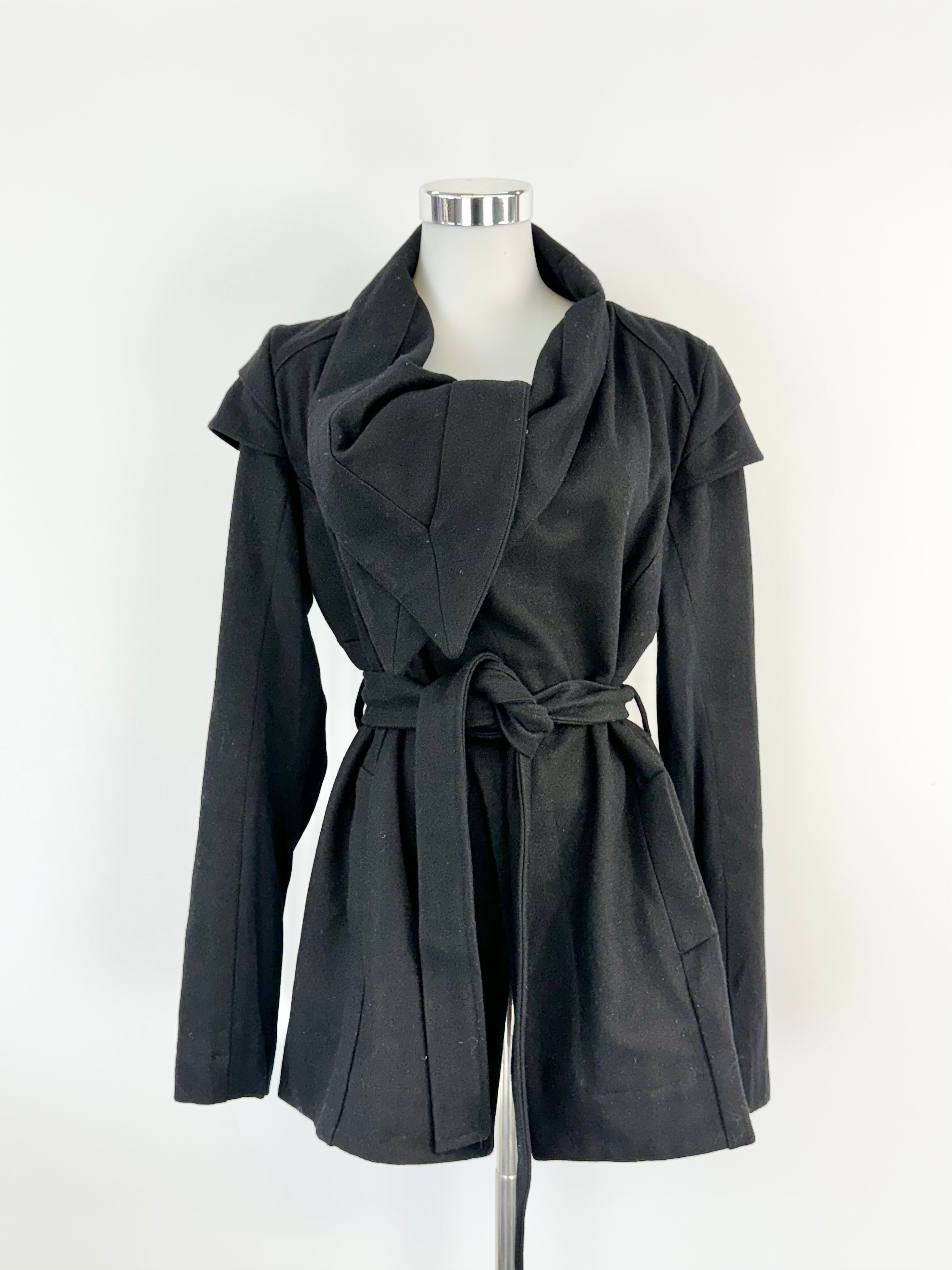 Nom*d Black Wool Jacket - AU10