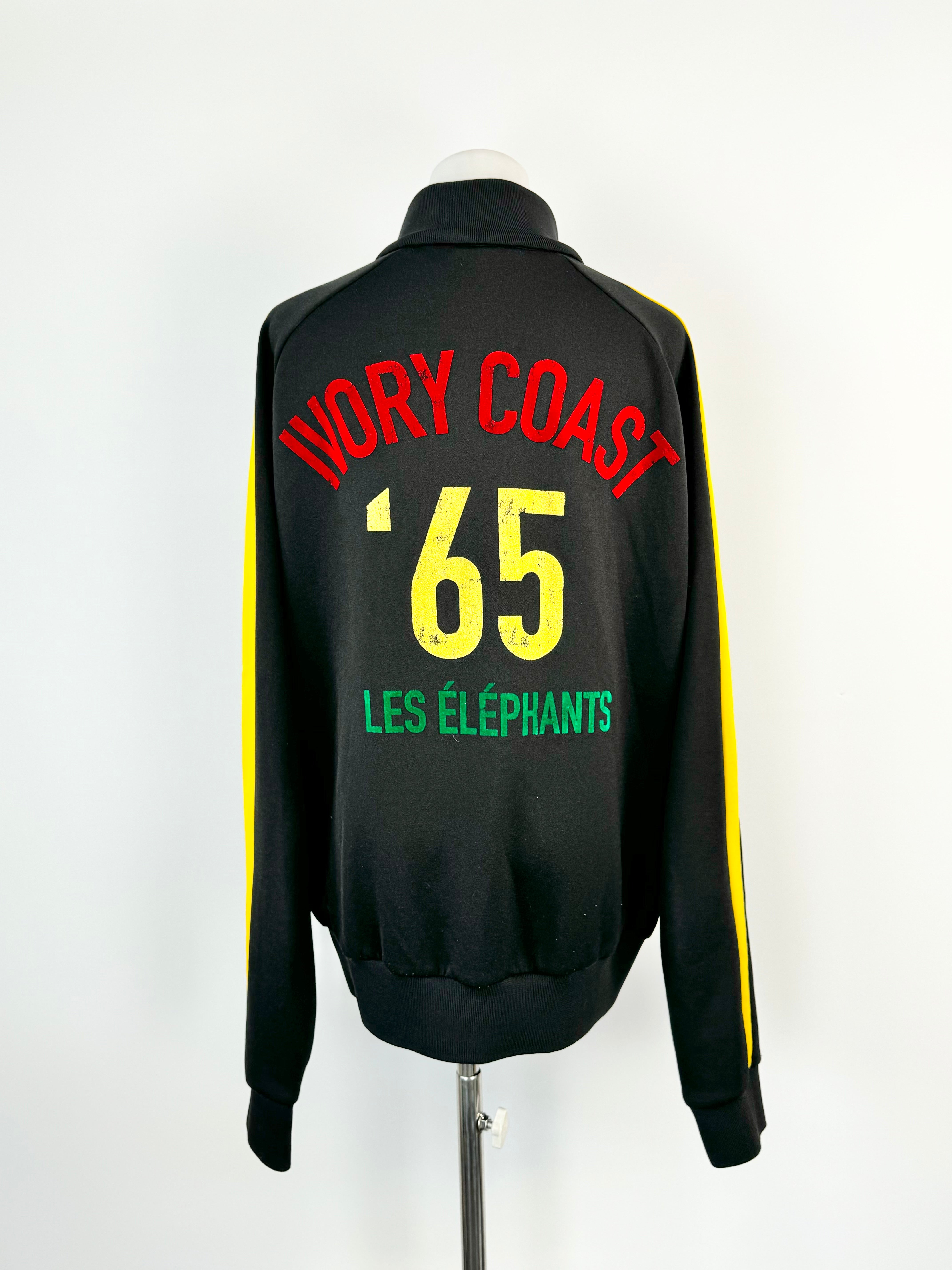 Puma Black Ivory Coast Track Jacket - L