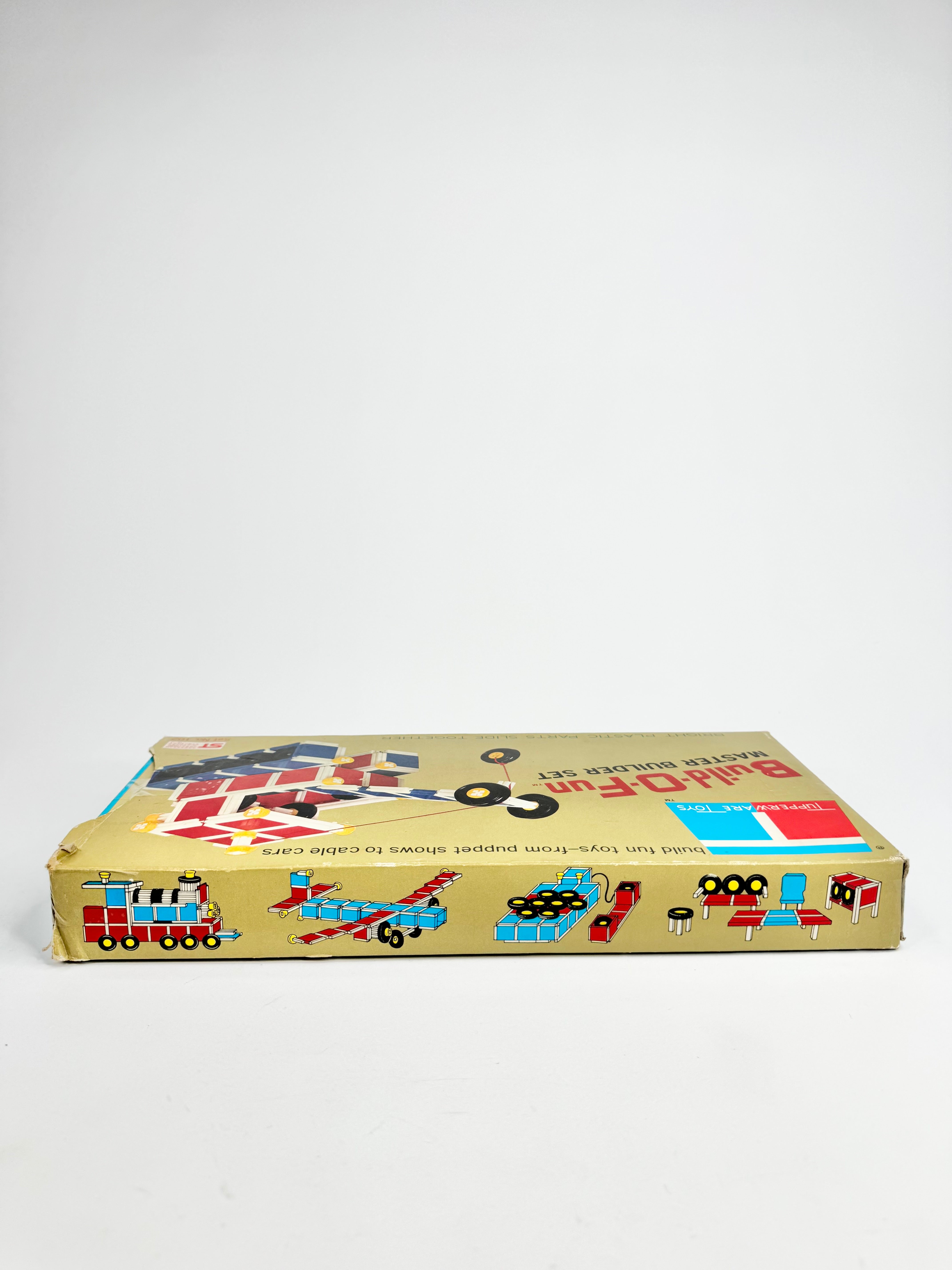 Vintage Tupperware Build-o-fun master build set