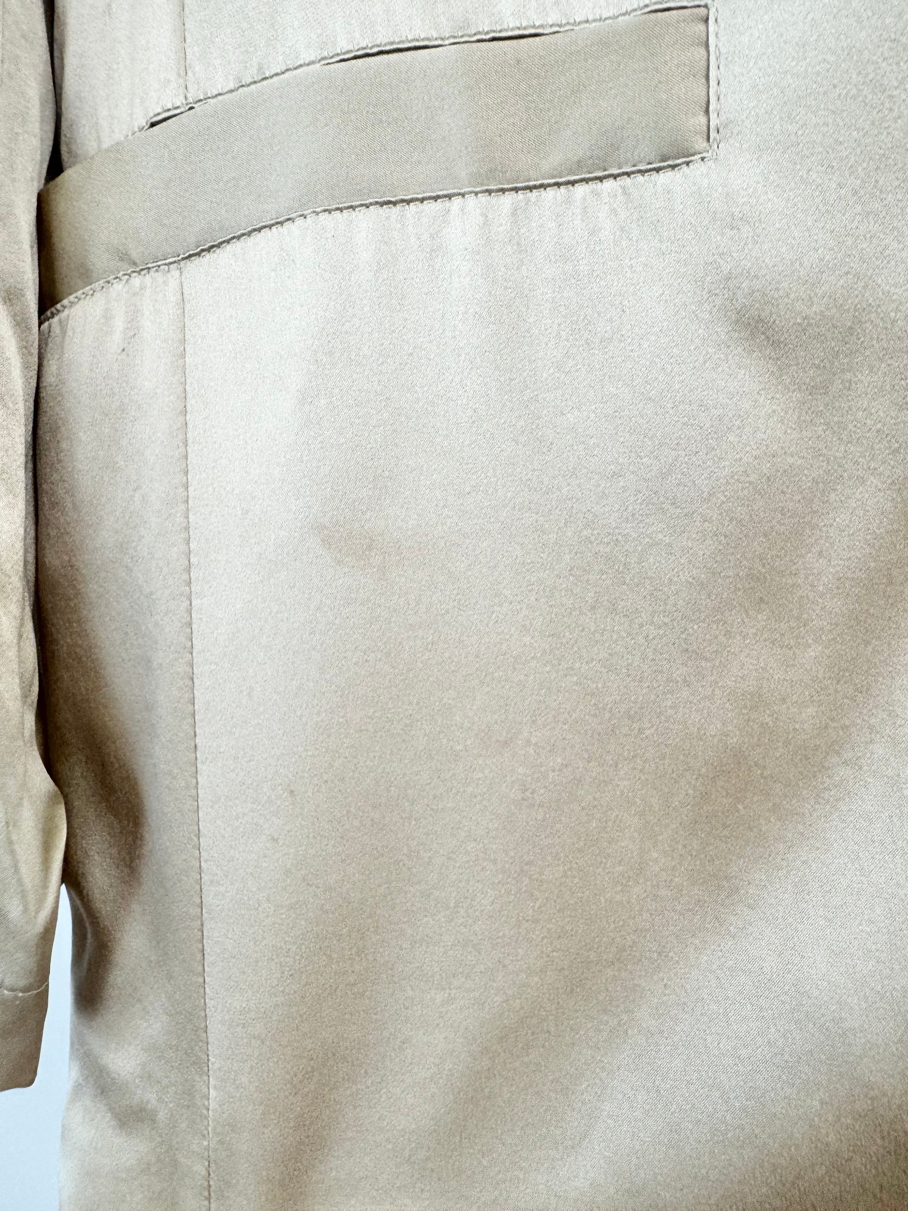 Silk Laundry Vanilla Creme Blazer - AU8/10