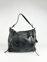 Michael Kors Black Leather Shoulder Bag