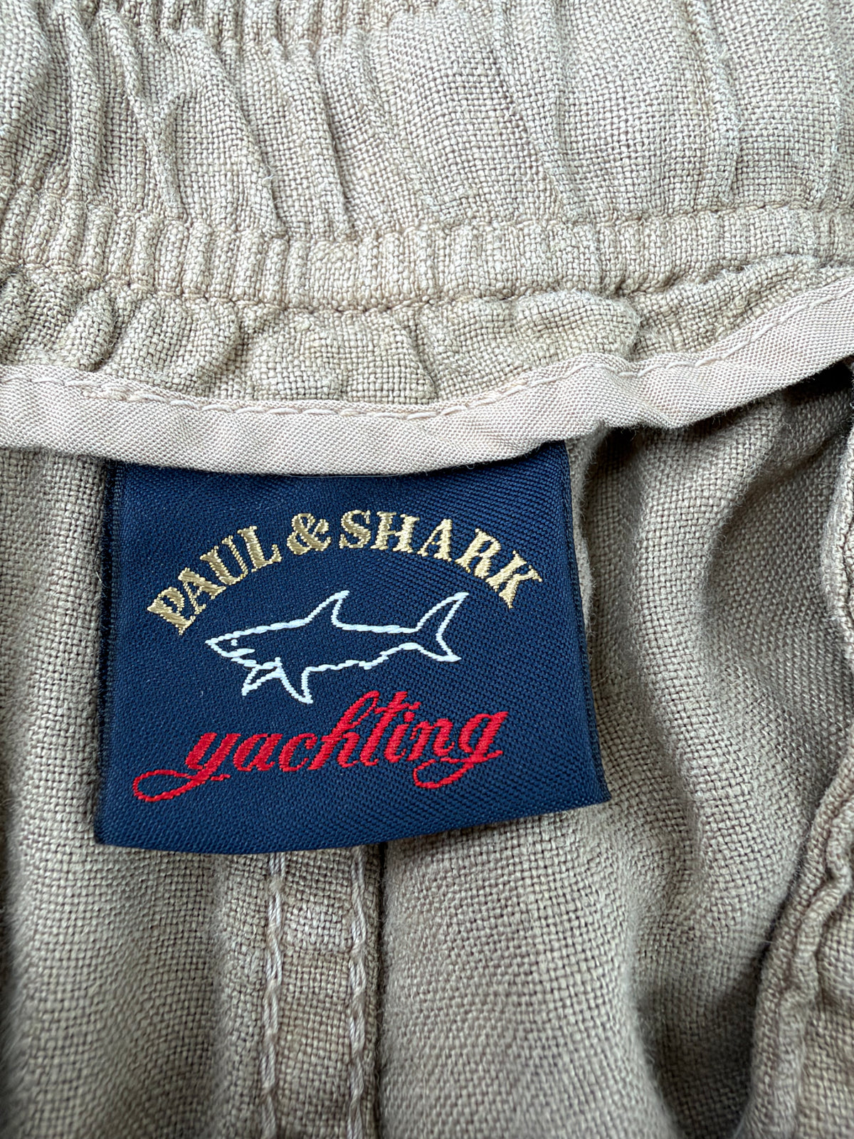 Paul & Shark Dark Navy Linen Tapered Slacks NWT - 50