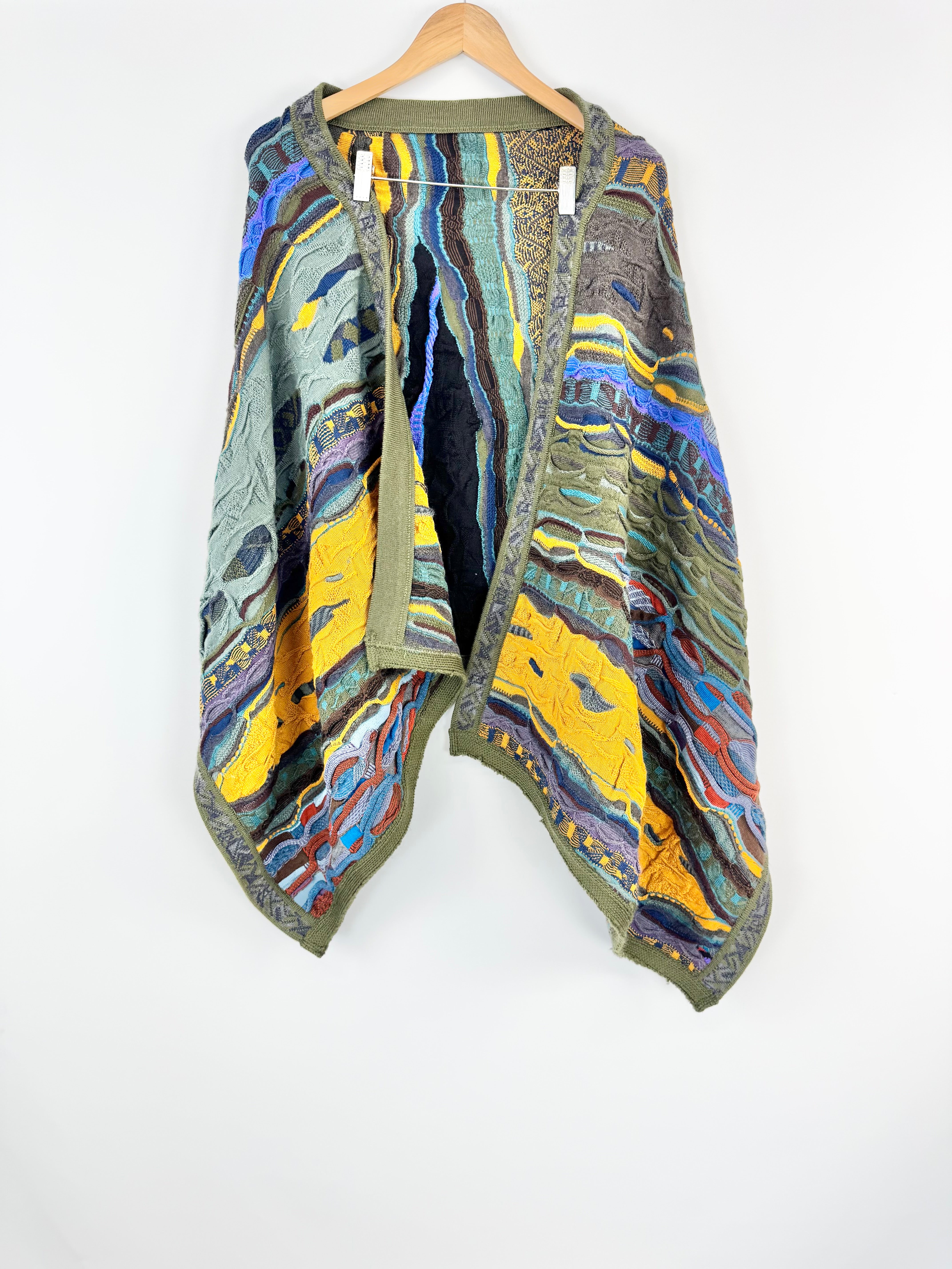 Multi Coloured Knit Scarf/Shawl