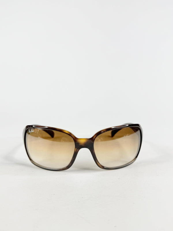 Ray-Ban RB4068 Brown Tortoiseshell Sunglasses