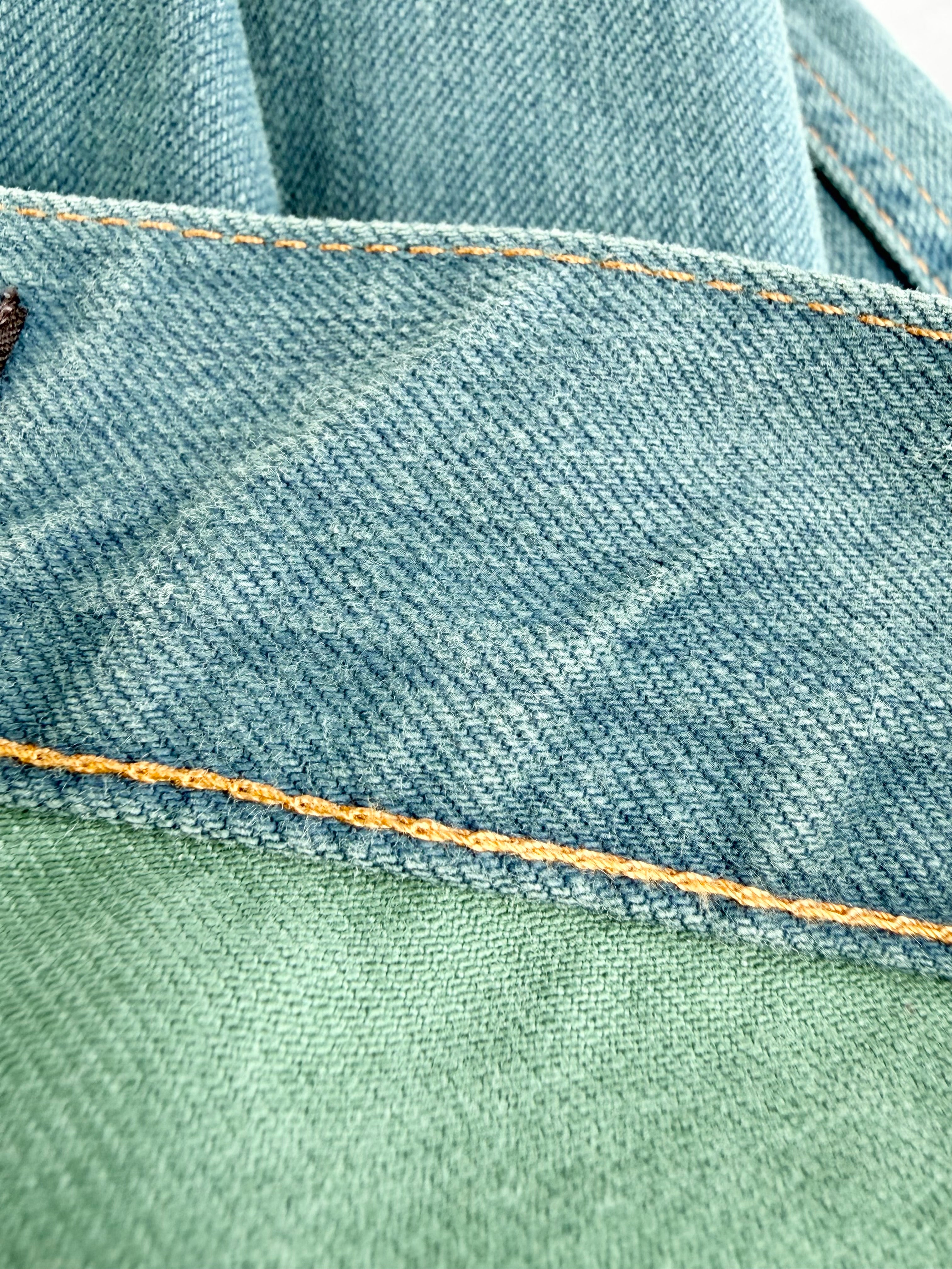 Zegna Sea Green Jeans - 36