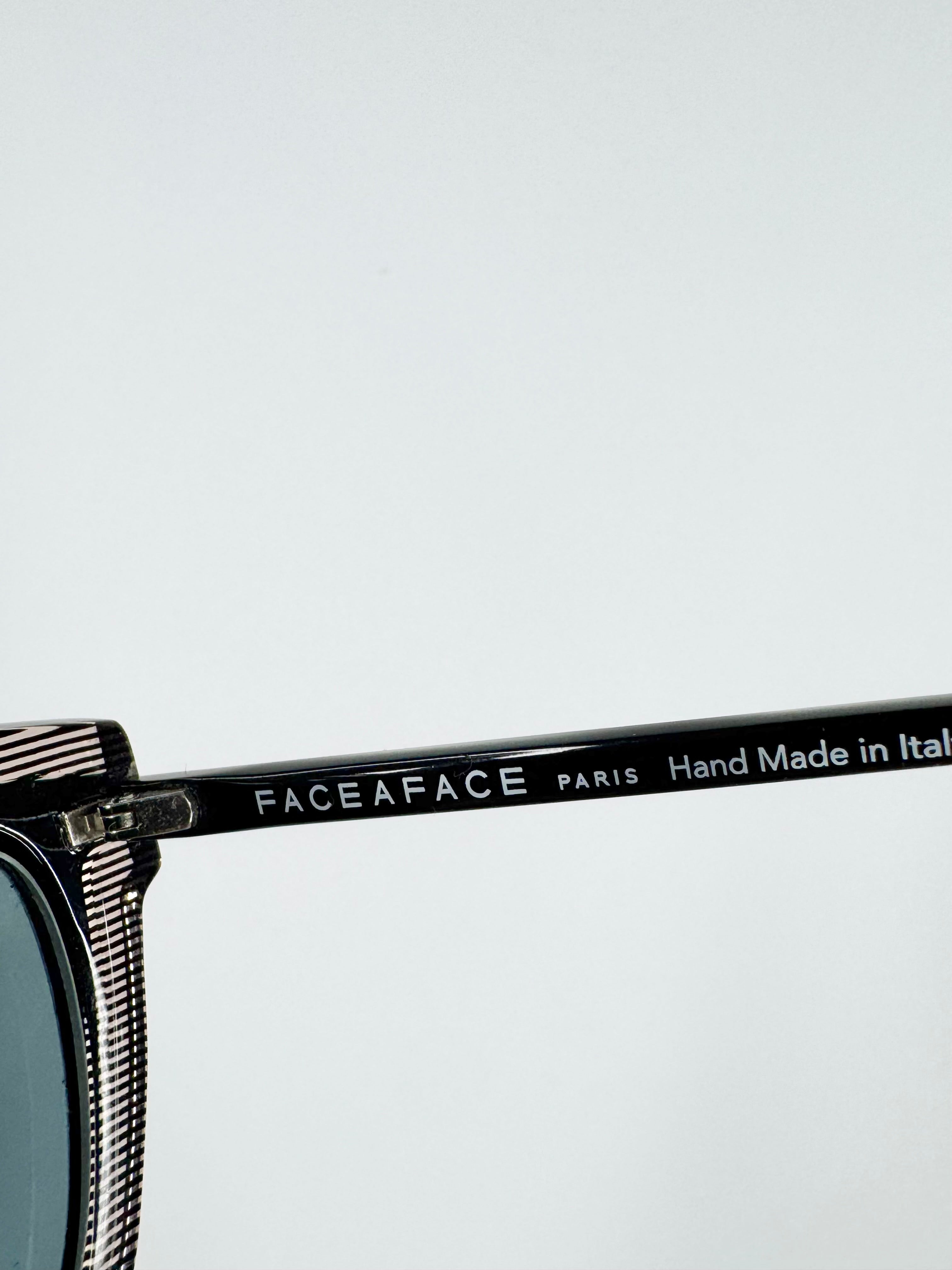 Face A Face Black Line Pattern Sunglasses