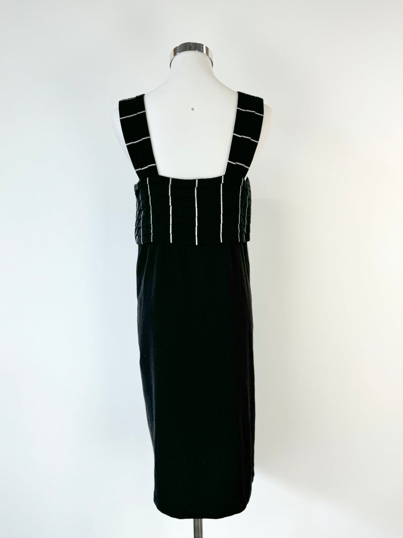 Alpha 60 Black Apron Dress - AU10