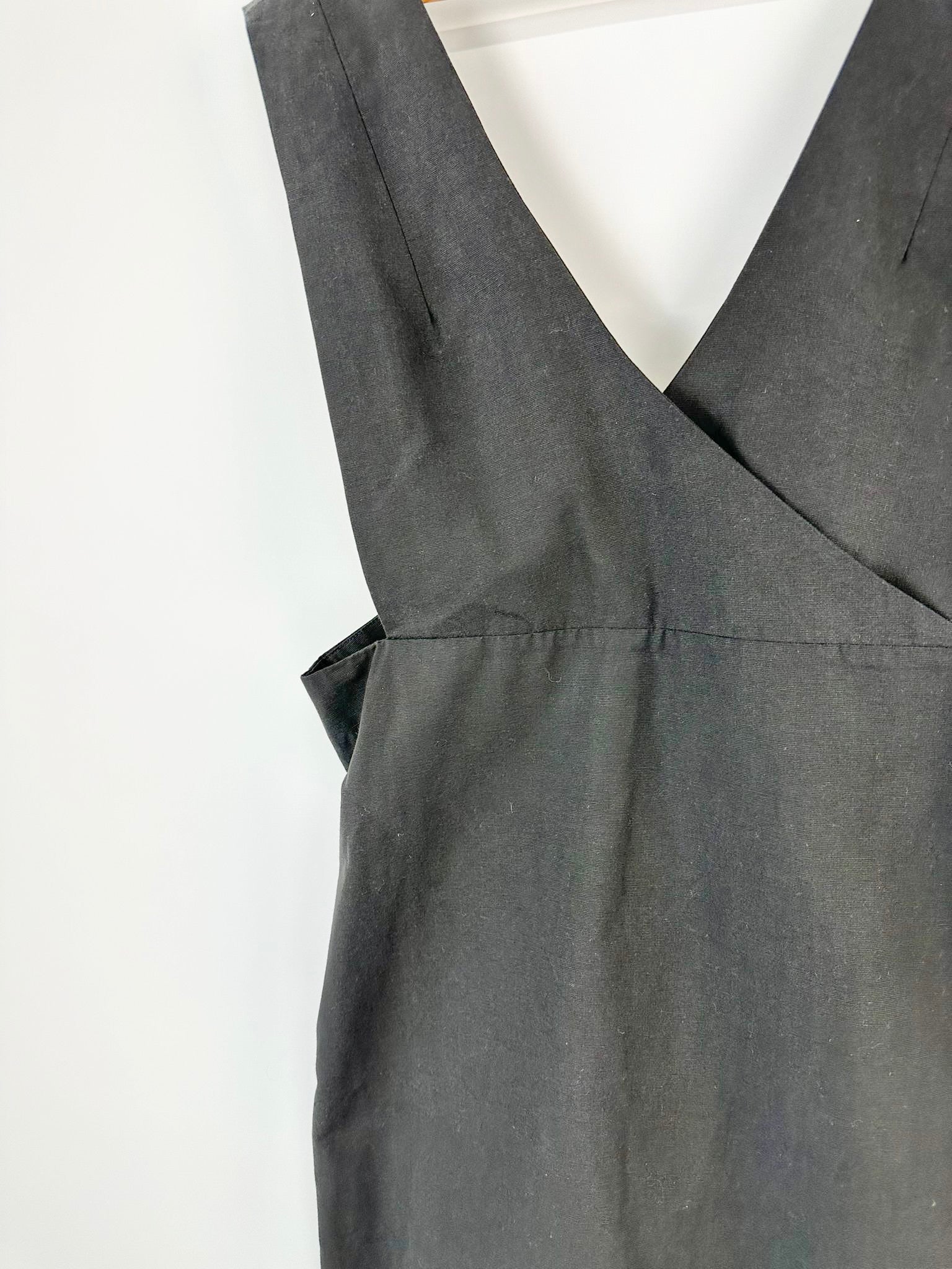 MFW Alpha 60 Black Smock Dress - AU12