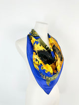 Vintage Metropolitan Museum of Art Impressionist Sunflowers Scarf