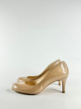 L.K. Bennet Smooth Beige Pumps - EU37.5