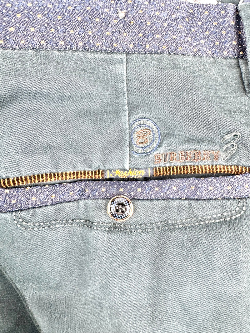Burberry Brit Forest Green Slacks - 35