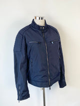 Hackett for Aston Martin Blue Quilted Jacket - L