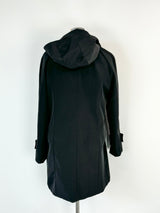 Calvin Klein Black Polyester Coat - AU12