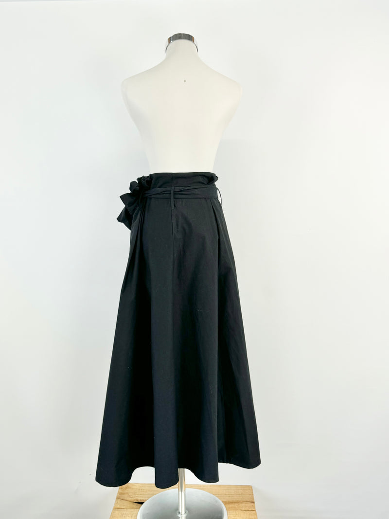 Iris & Ink Black Pleated Skirt NWT - AU8