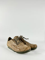 Trippen Muted Green Lace Up Shoes - EU37.5/38