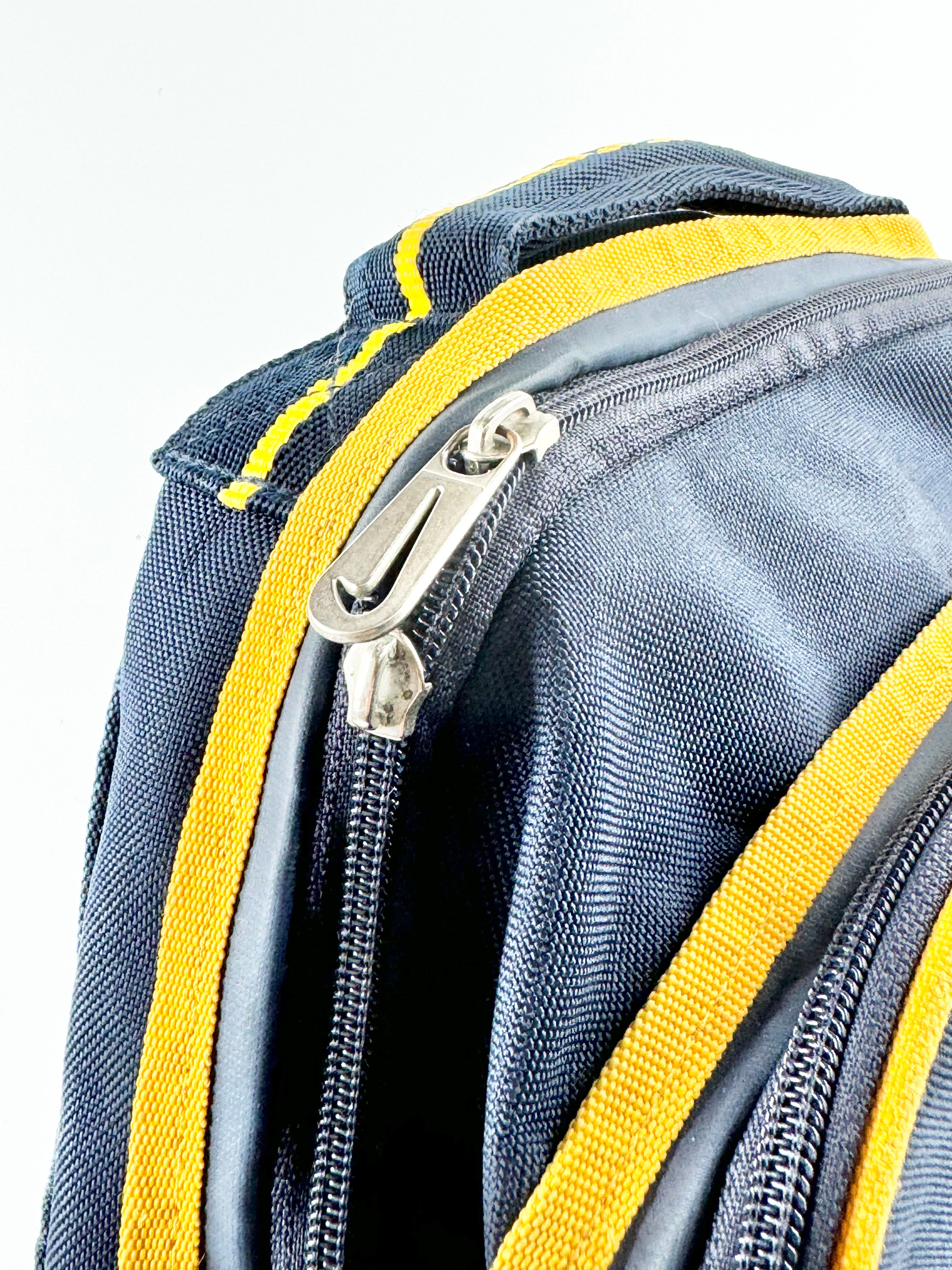 Vintage Nike Blue & Yellow Backpack