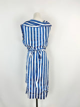 Vivienne Westwood Red Label Blue & White Striped Dress - AU10
