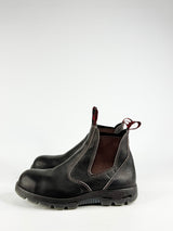 Redback Brown Steel Capped Boots - 10