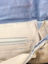 Vintage Oroton Midnight Blue Leather Bag