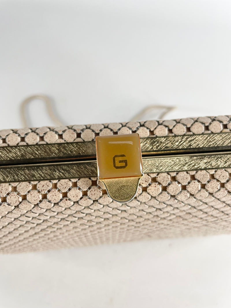 Vintage Glomesh Speckled Crossbody Handbag