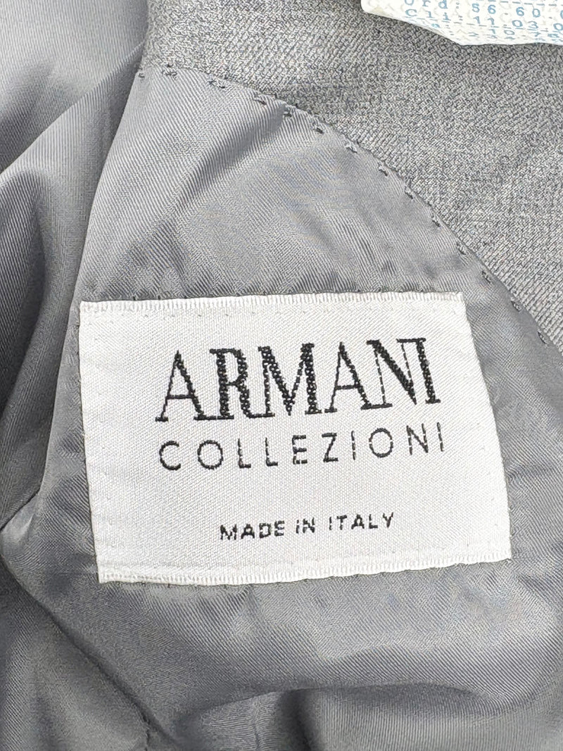 Armani Collezioni Stone Grey Wool 2pc Suit - 46/30