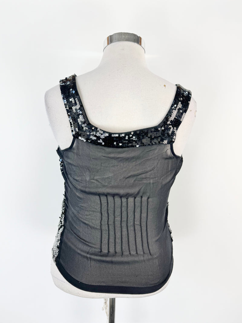 Boss by Hugo Boss Black Sequin Singlet - AU12