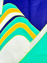 Pierre Cardin Emerald Green Silk Scarf