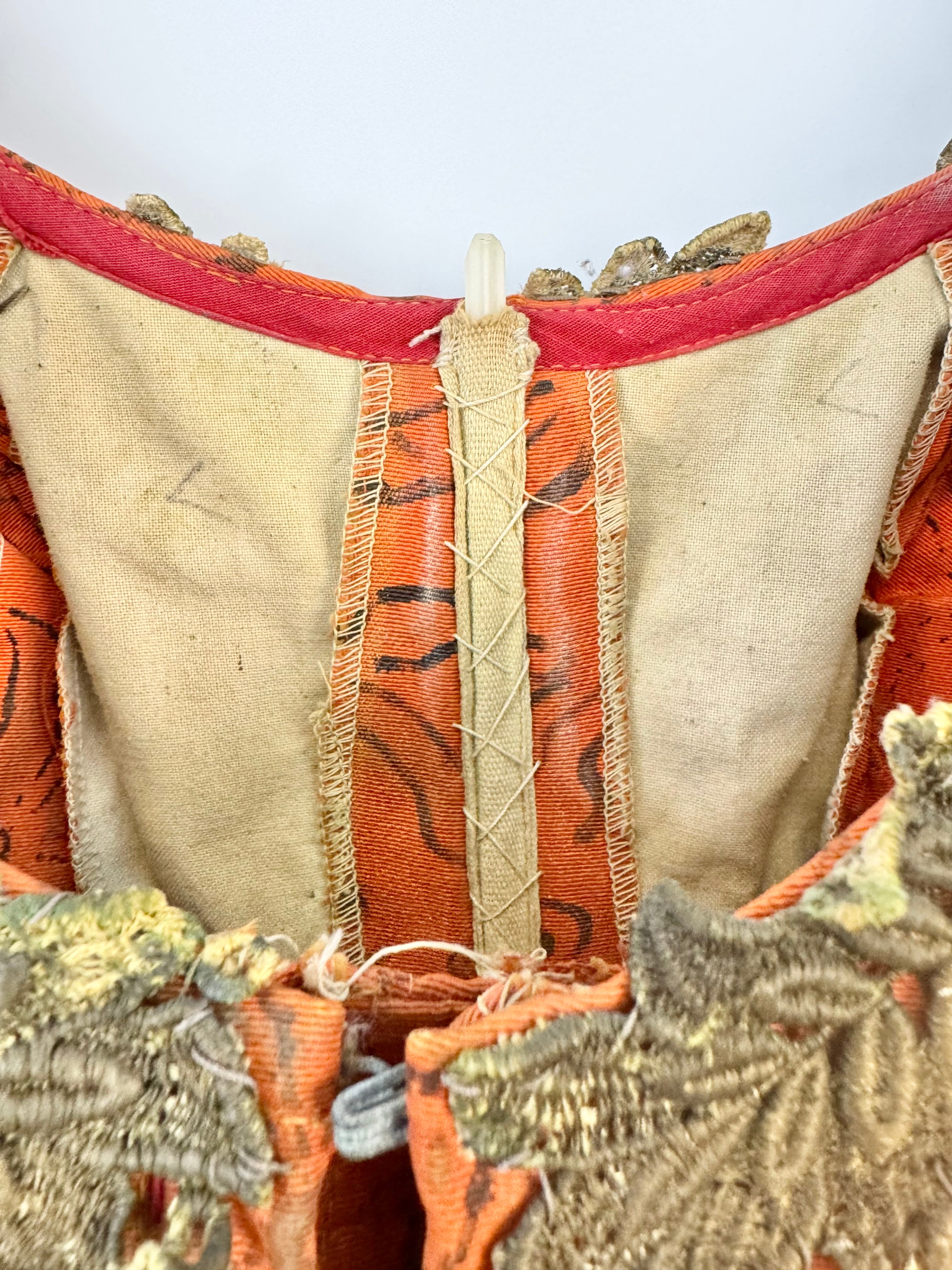 Vintage Autumnal Orange Ballet Costume - AU6