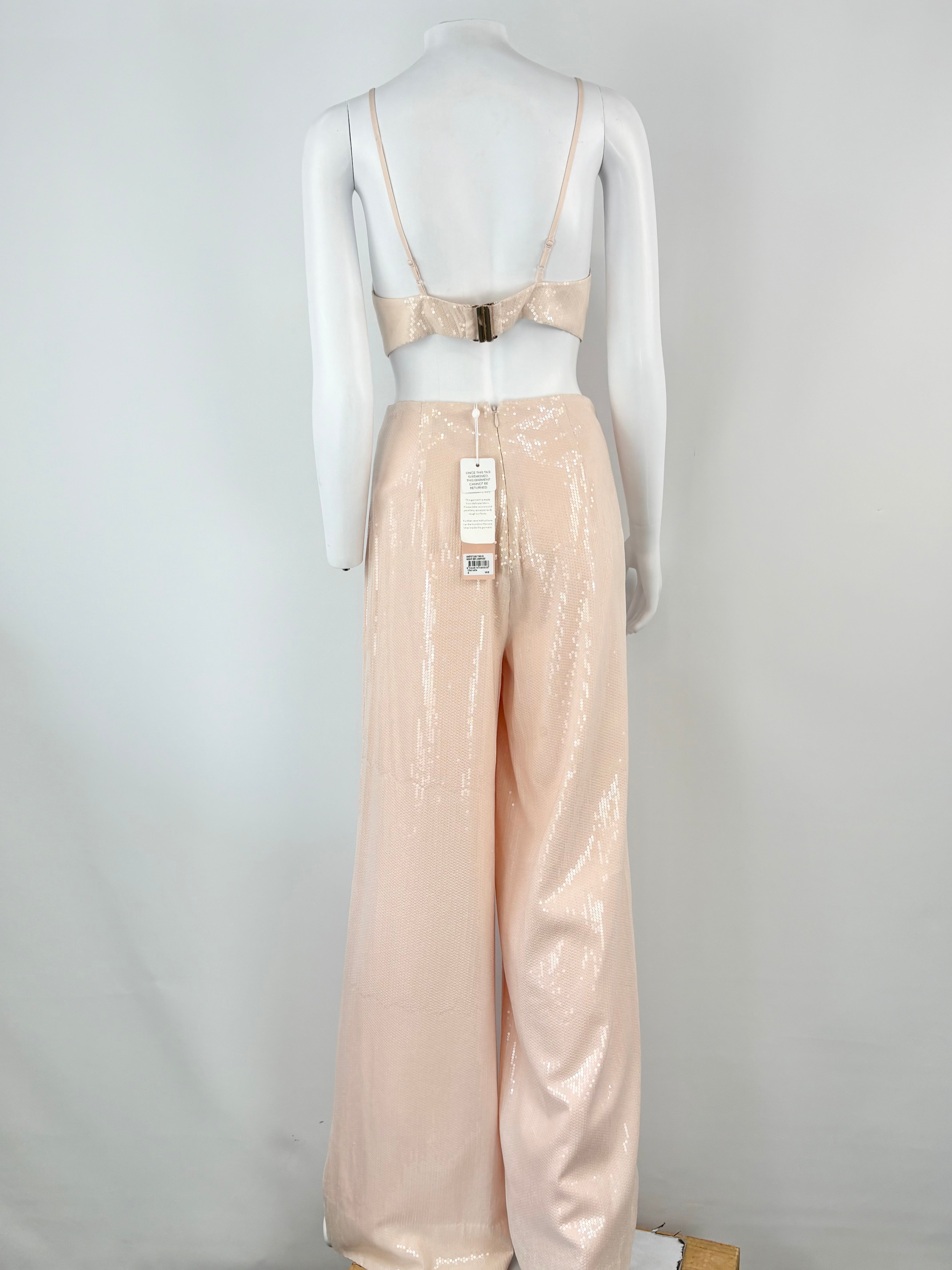 Alice McCall Tan Sequined 'Night Sky' Jumpsuit - AU8