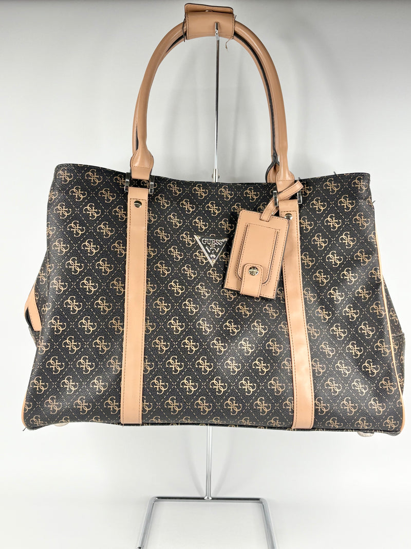 Guess Logo Affair Deluxe Travel Tote Bag