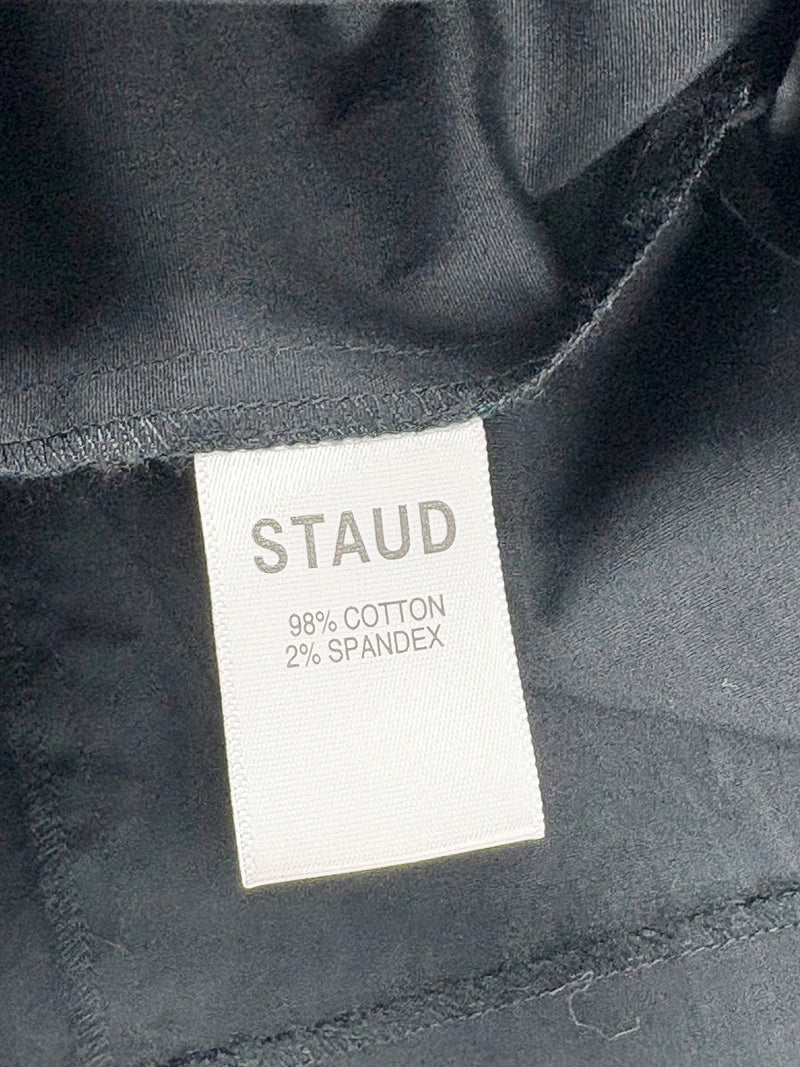 Staud Black Tiered Maxi Skirt - AU12