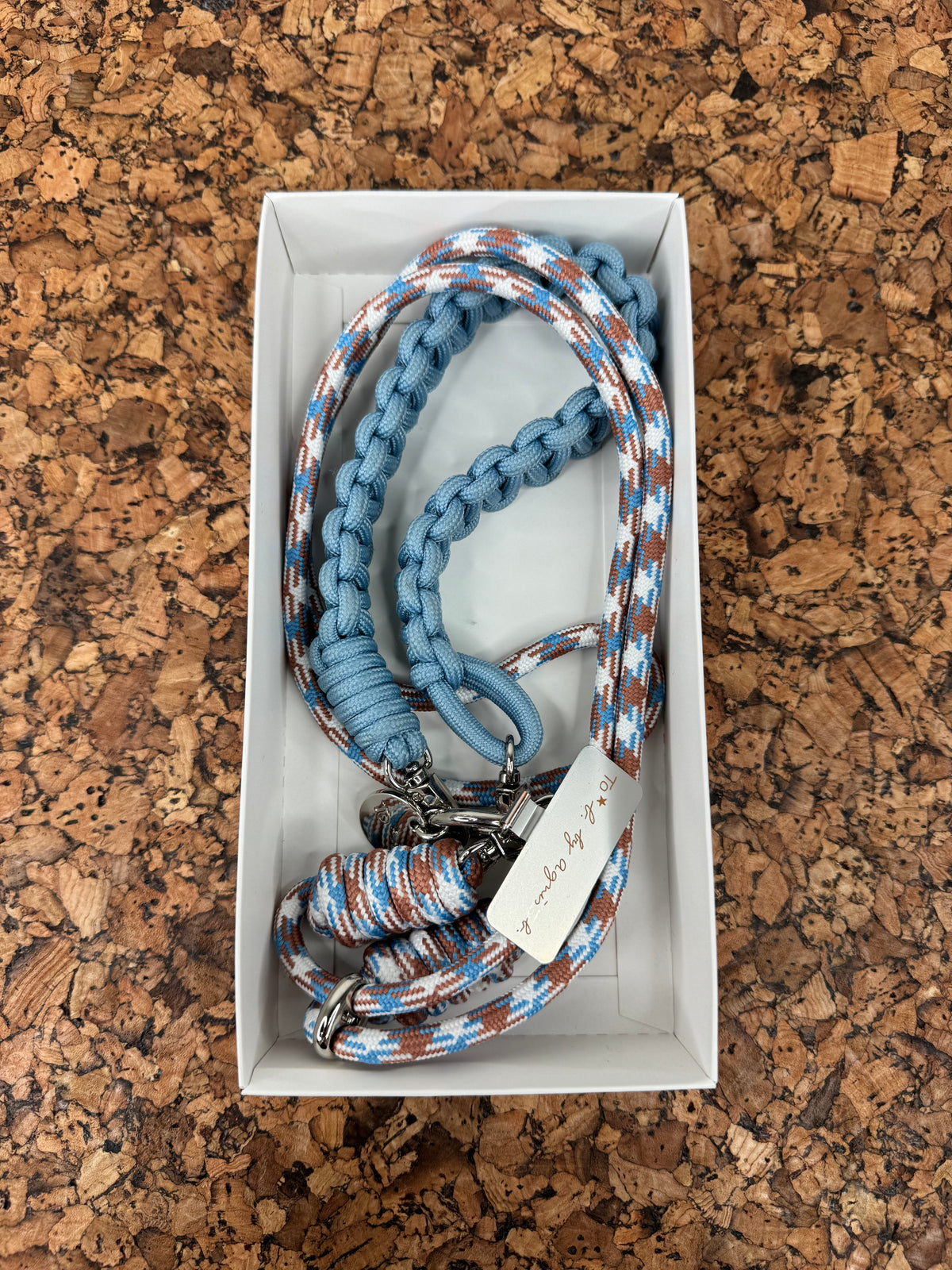 Agnès B. Blue Phone Strap NWT
