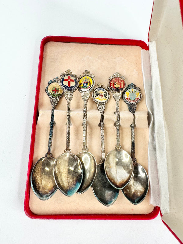 Vintage Australian Silverplated Souvenir Teaspoons