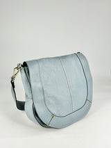Caterina Lucchi Powder Blue Leather Cross Body Bag